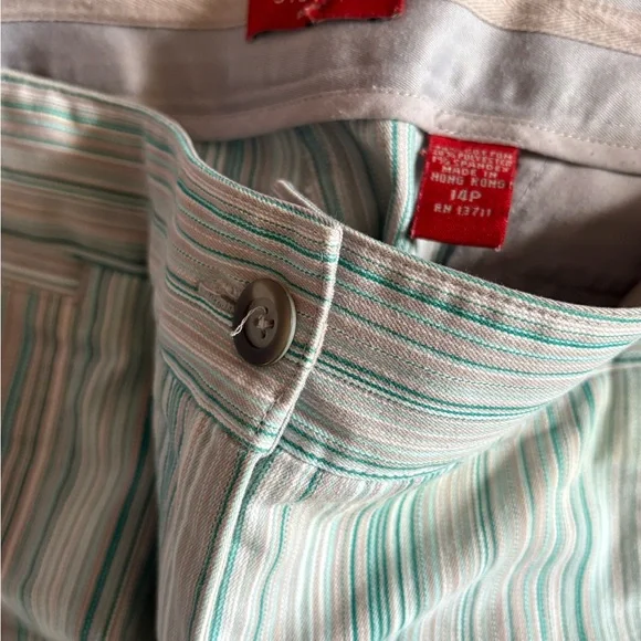 Valerie Stevens Multicolor Striped Wide Leg Pants - Picture 3 of 3